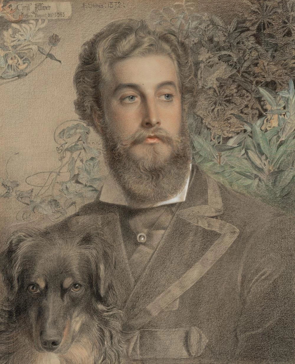 Frederick Sandys-58-Ritratto di Cyril Flower, Lord Battersea